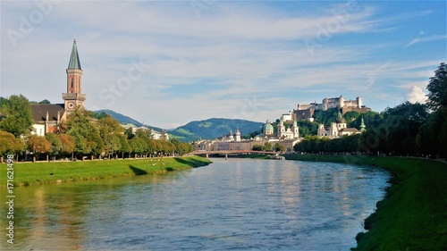 Paysage ville de Salzbourg - Autriche