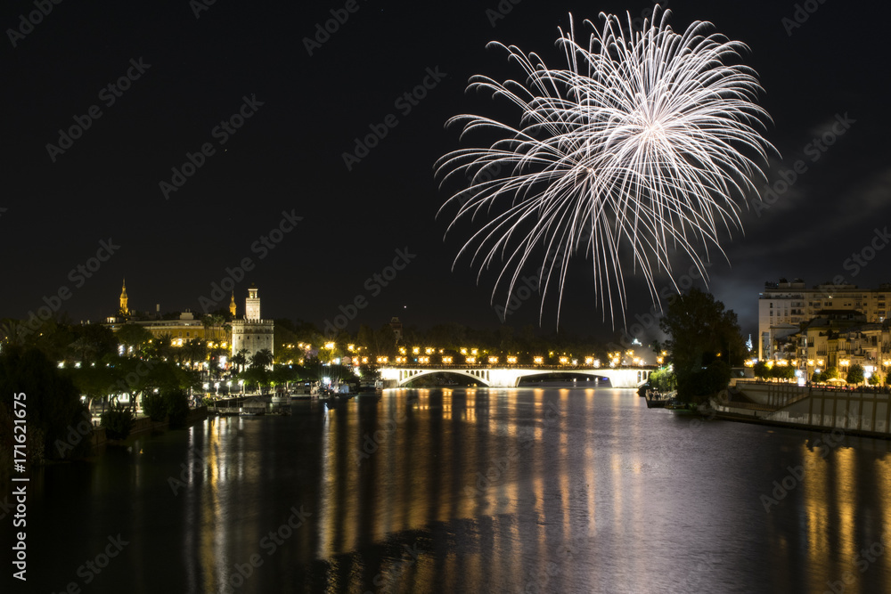 Fototapeta premium sevilla en fiesta