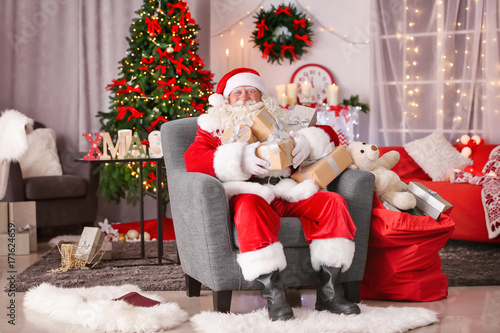 Authentic Santa Claus with ...