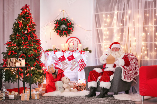 Authentic Santa Claus with ...