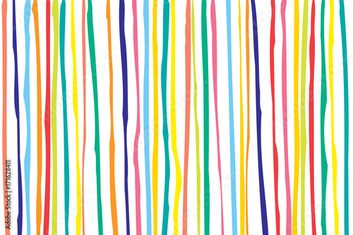 Colorful Vertical Lines Abstract Background