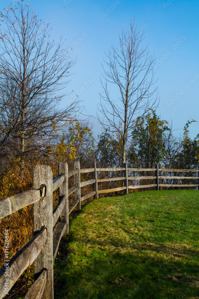 Fototapeta premium Wooden Fence 