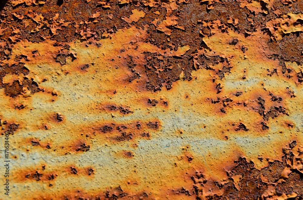 Old rustic metal sheet Old rustic metal sheet