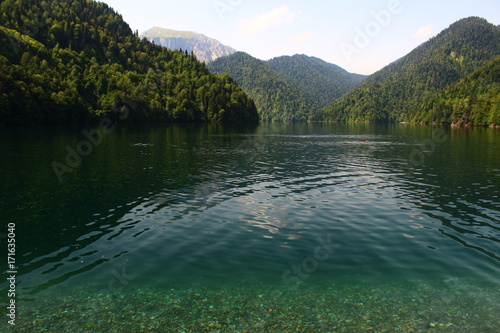 Fototapeta Naklejka Na Ścianę i Meble -  lake in mountain