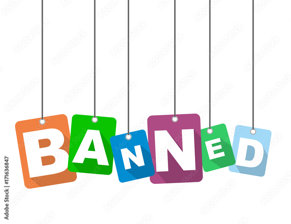 Colorful vector flat design background banned. It is well adapted for web design.