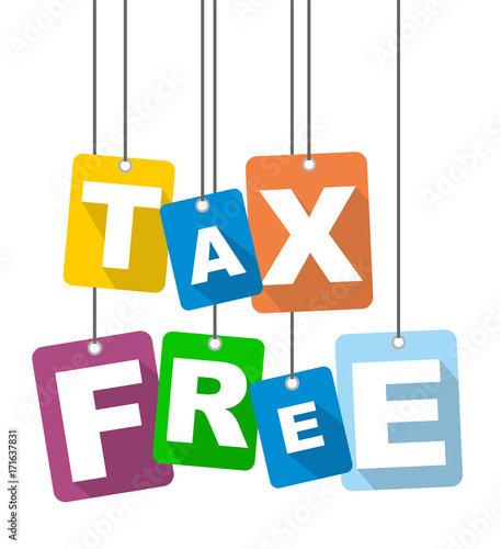 Colorful vector flat design background tax free. It is well adapted for web design.