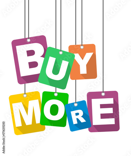vector illustration background buy more