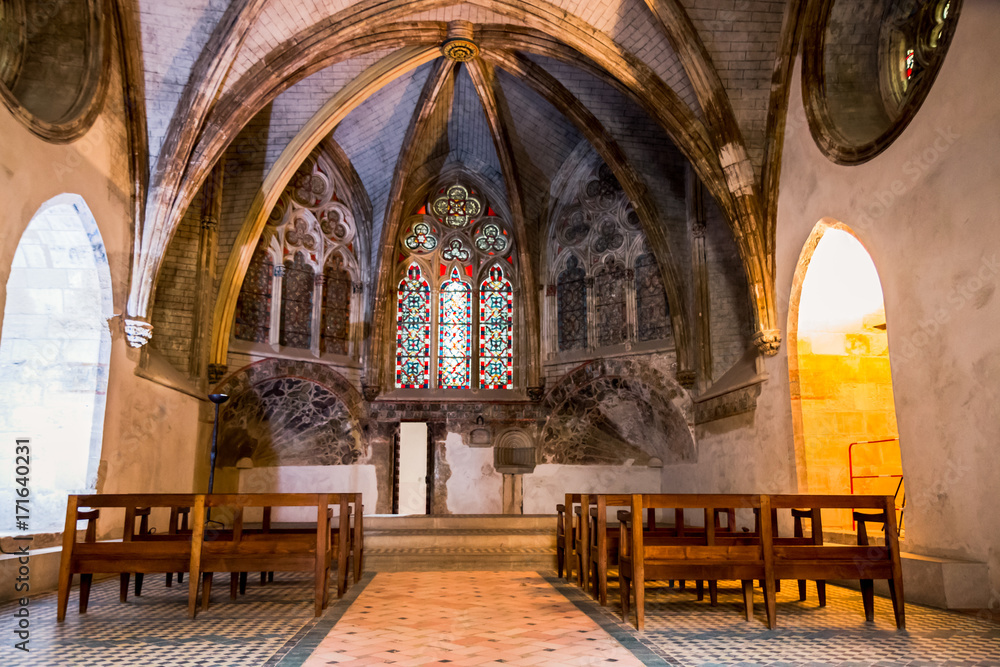 La chapelle du Palais des Rois de Majorque à Perpignan