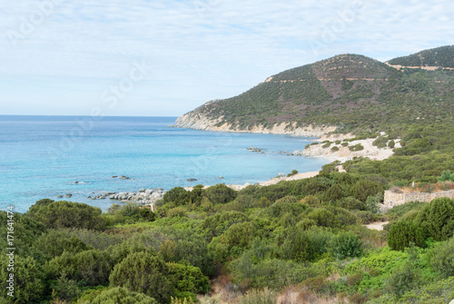  Beautiful beach and sea in Villasimius, Sardegna, Italy