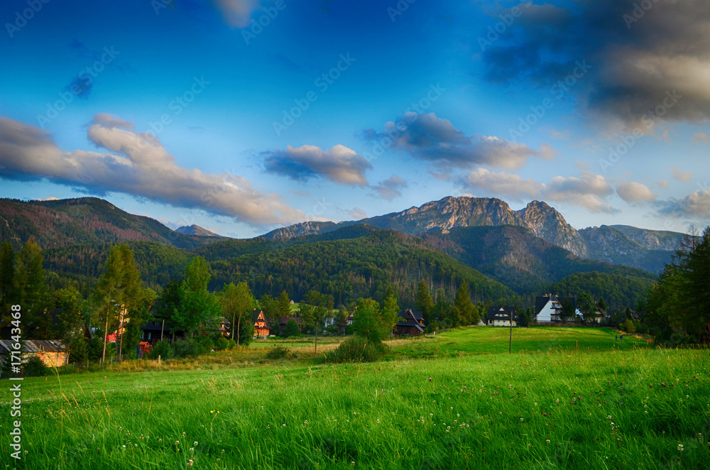 Fototapeta premium Tatra mountains zakopane 