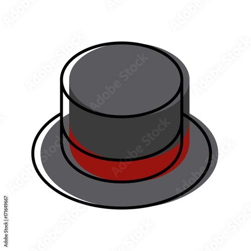 Vintage male hat icon vector illustration graphic design