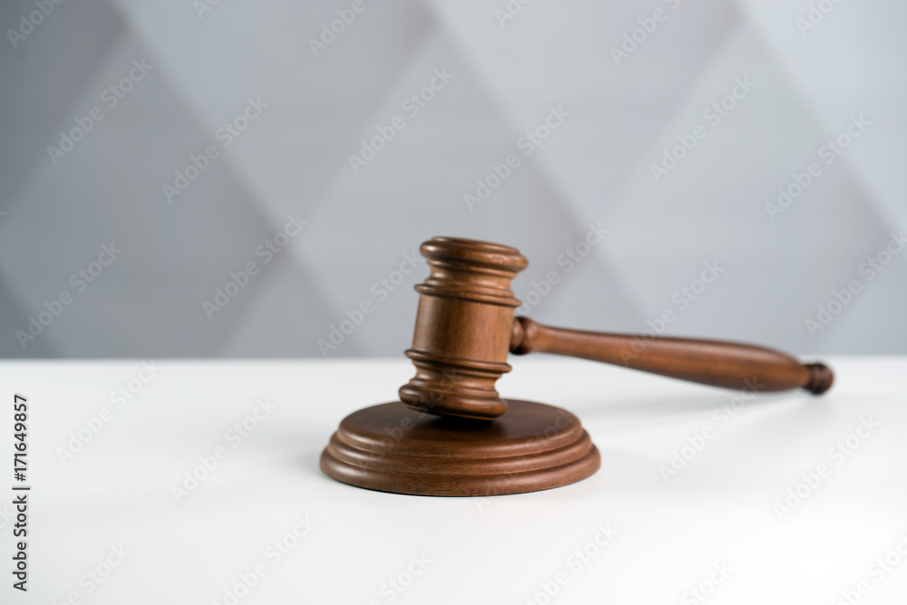 Law concept on bright background Law concept on bright background