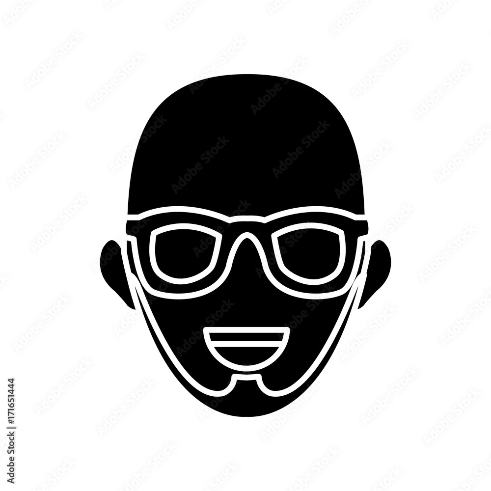 Businessman avatar cartoon icon vector illustration graphic design
