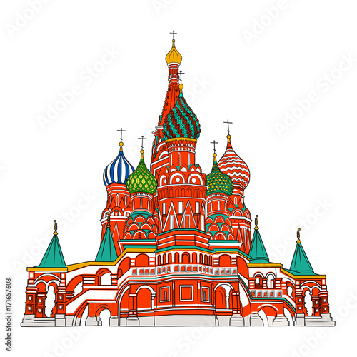St. Basil's Cathedral. Moscow. Russia