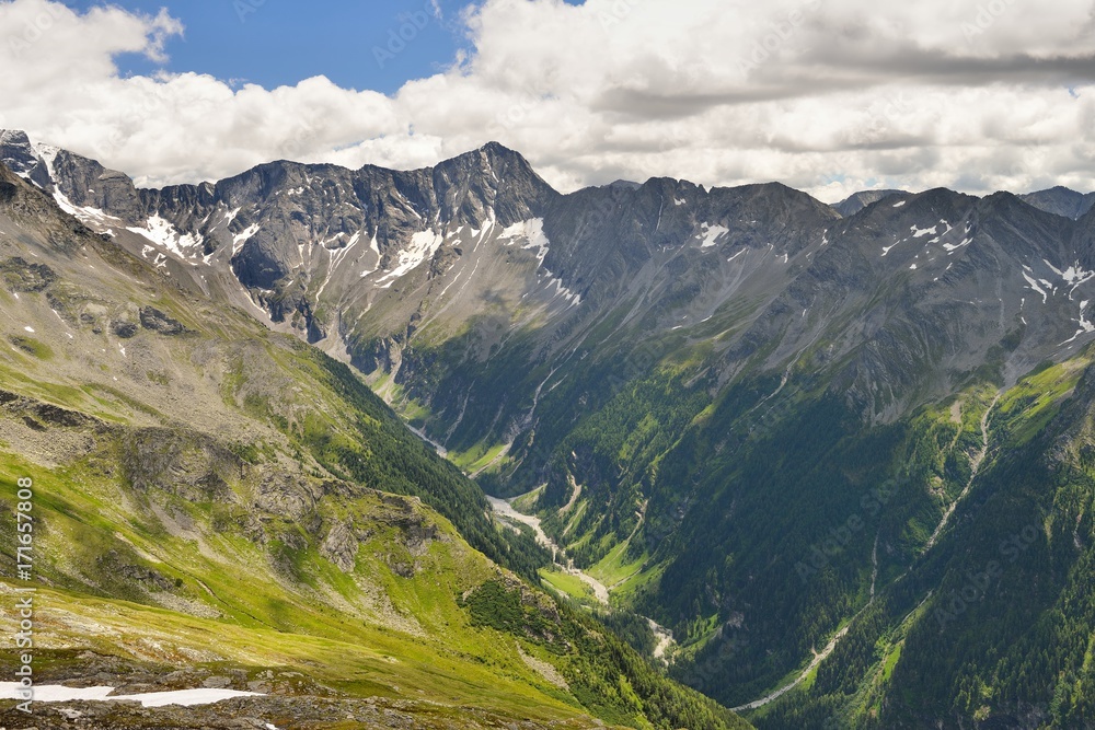 Peaks of Ankogel group, High Tauern, Austria, July 2017 Peaks of Ankogel group, High Tauern, Austria, July 2017