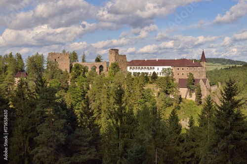 Velhartice castle   South Bohemia  Czech republic  August 2017
