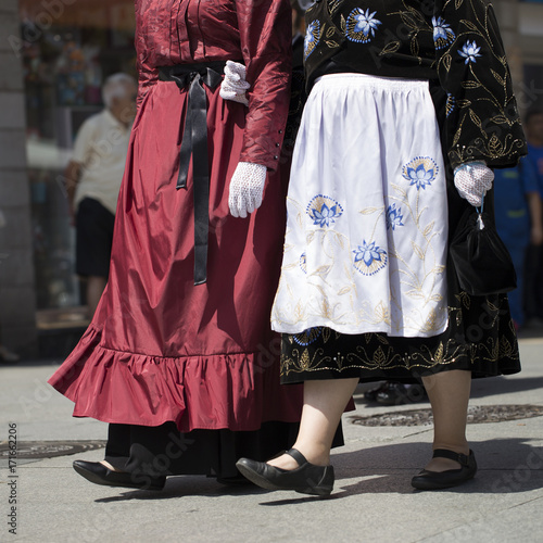 Traditional dancers of Brittany