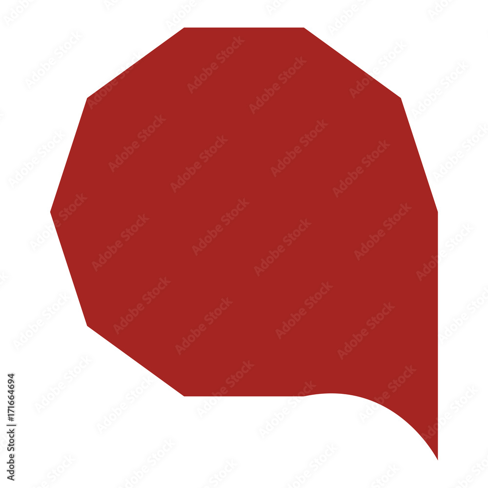 Isolated empty sale label on a white background, Vector illustration