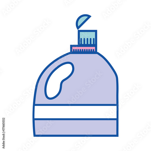 nice softener in bottle style design vector illustration