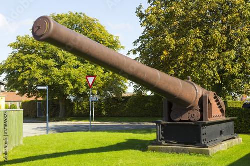 Cannons at Copenhagen miltary museum photo