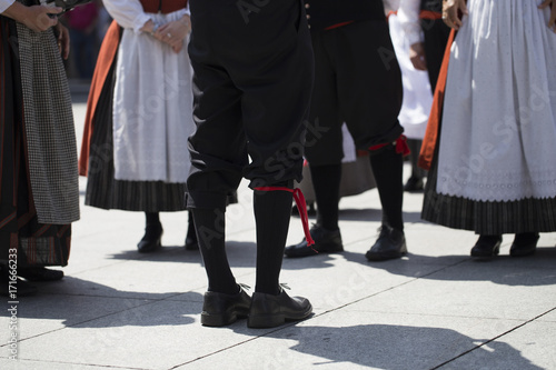 Welsh folk-dancer company