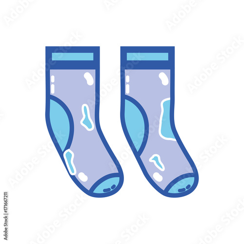 dirty socks style design icon vector illustration