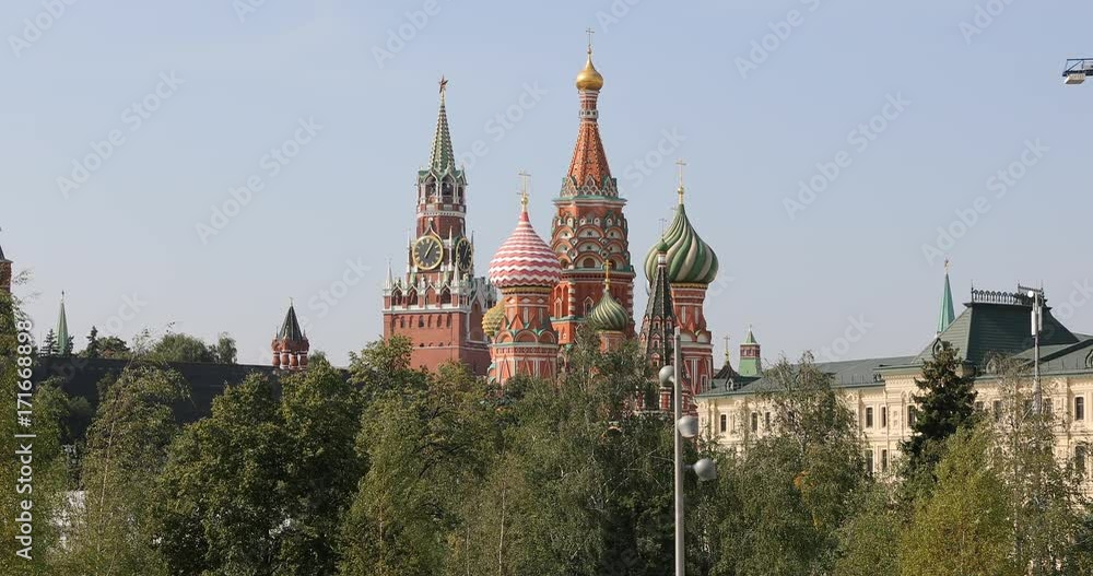 Moscow Kremlin and Saint Basil Cathedral Moscow Kremlin and Saint Basil Cathedral