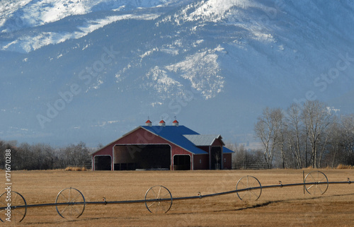 Stevensville Montana barn photo