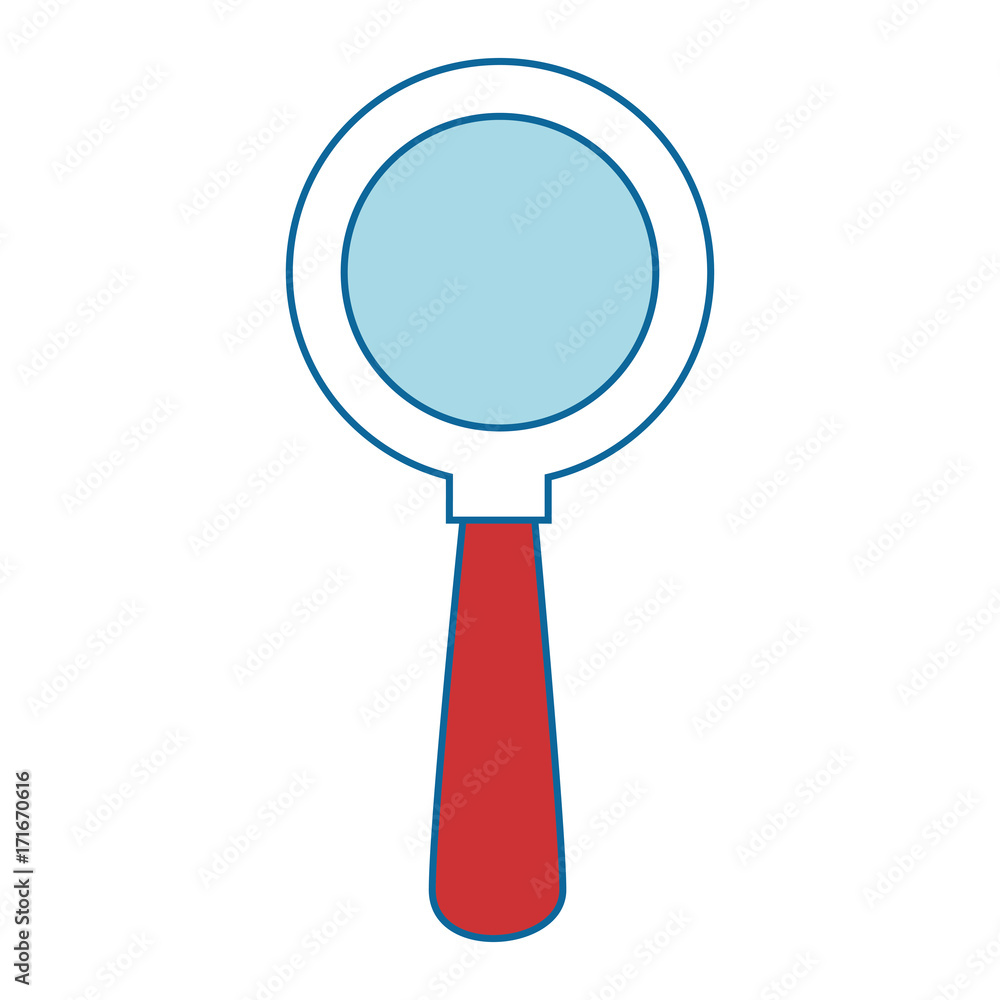 magnifying glass isolated icon magnifying glass isolated icon