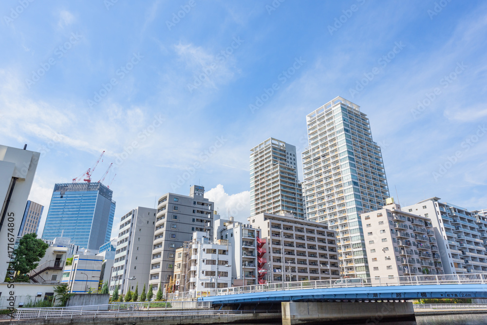 東京の都市風景 東京の都市風景