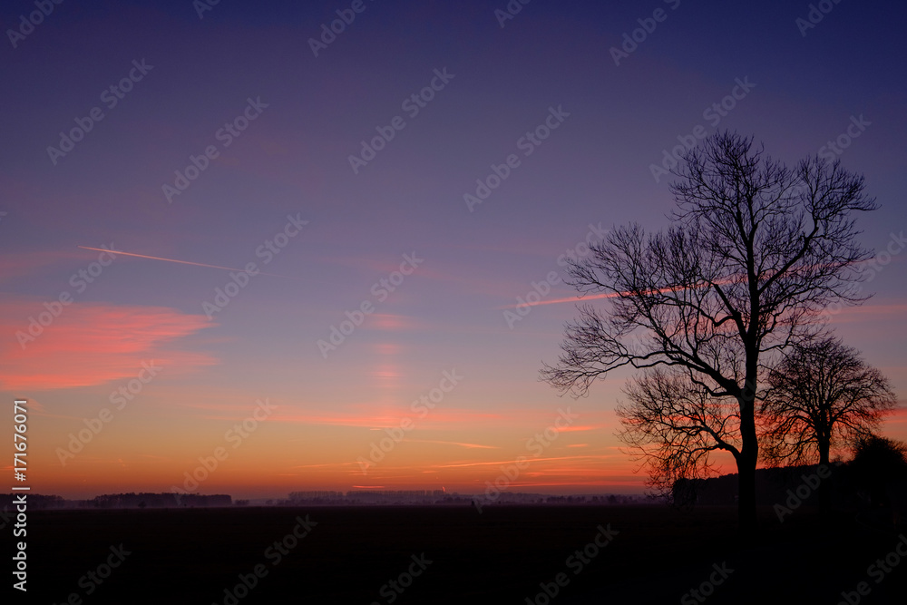 Sonnenuntergang auf Usedom