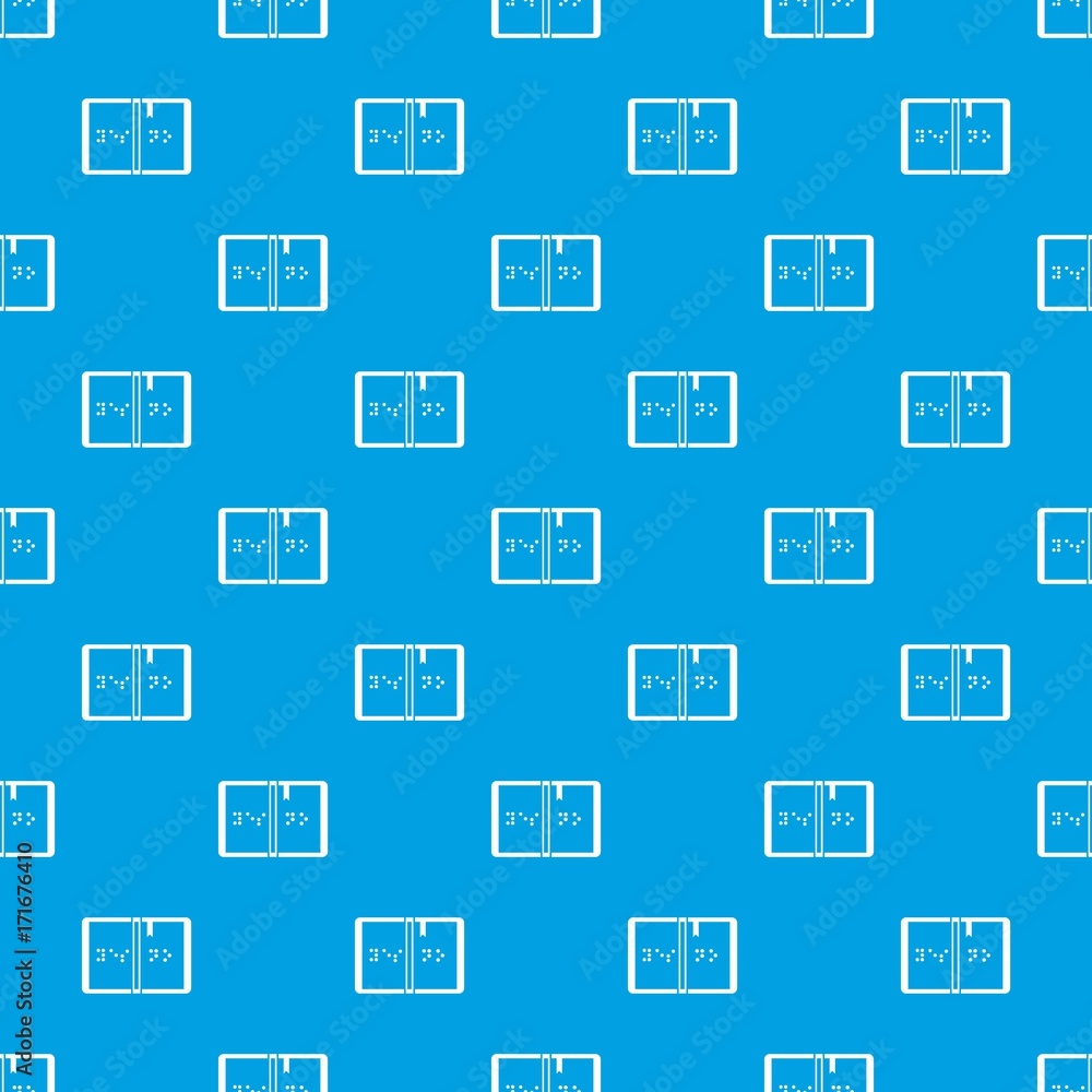 Braille pattern seamless blue Braille pattern seamless blue