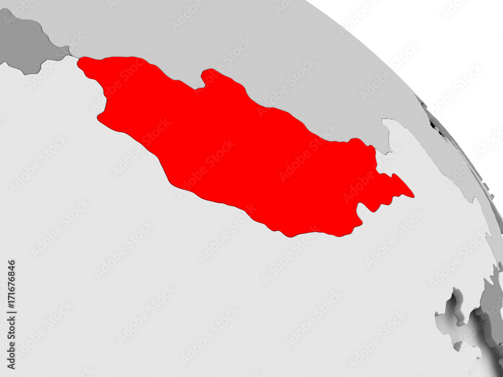 Fototapeta premium Map of Mongolia
