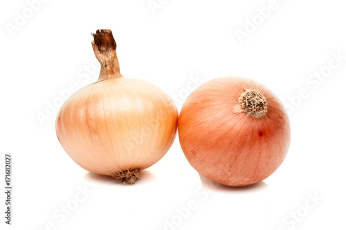 Wallpaper Mural onion bulbs isolated on white background Torontodigital.ca