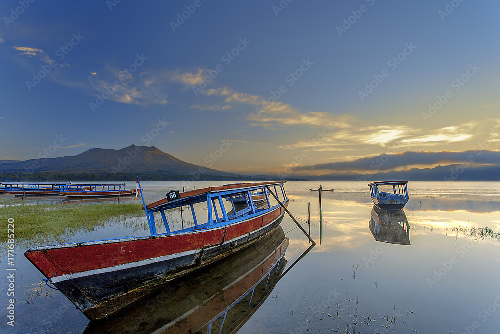 Boats In The Sunrise