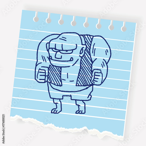 giant ogre doodle