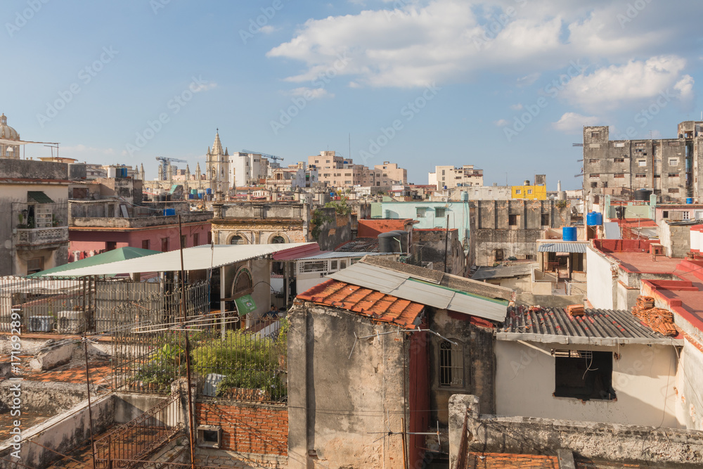 Dächer von Havanna, Cuba