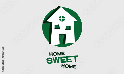 Home Sweet Home (Vector Illustration Design)