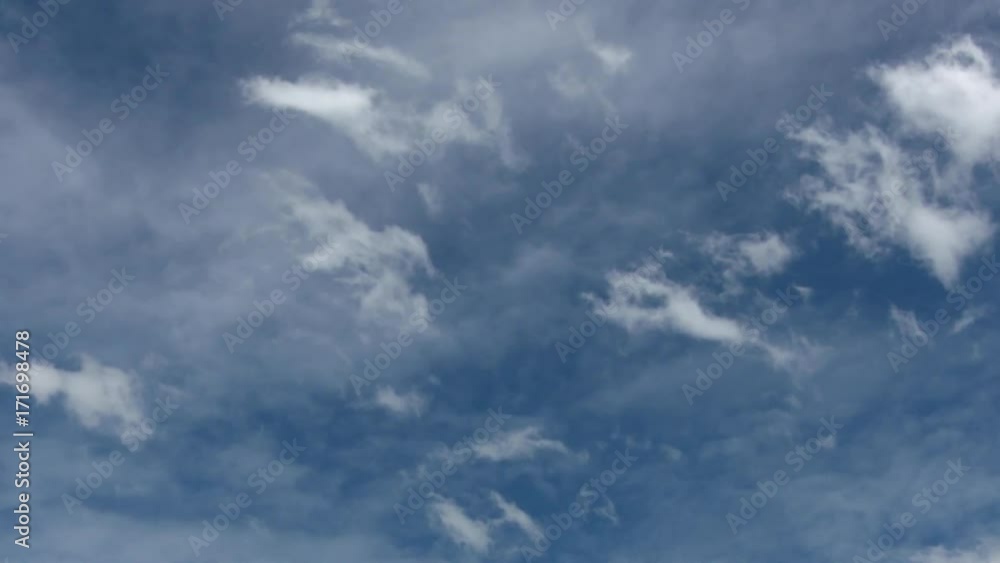 moving cloud in blue sky moving cloud in blue sky