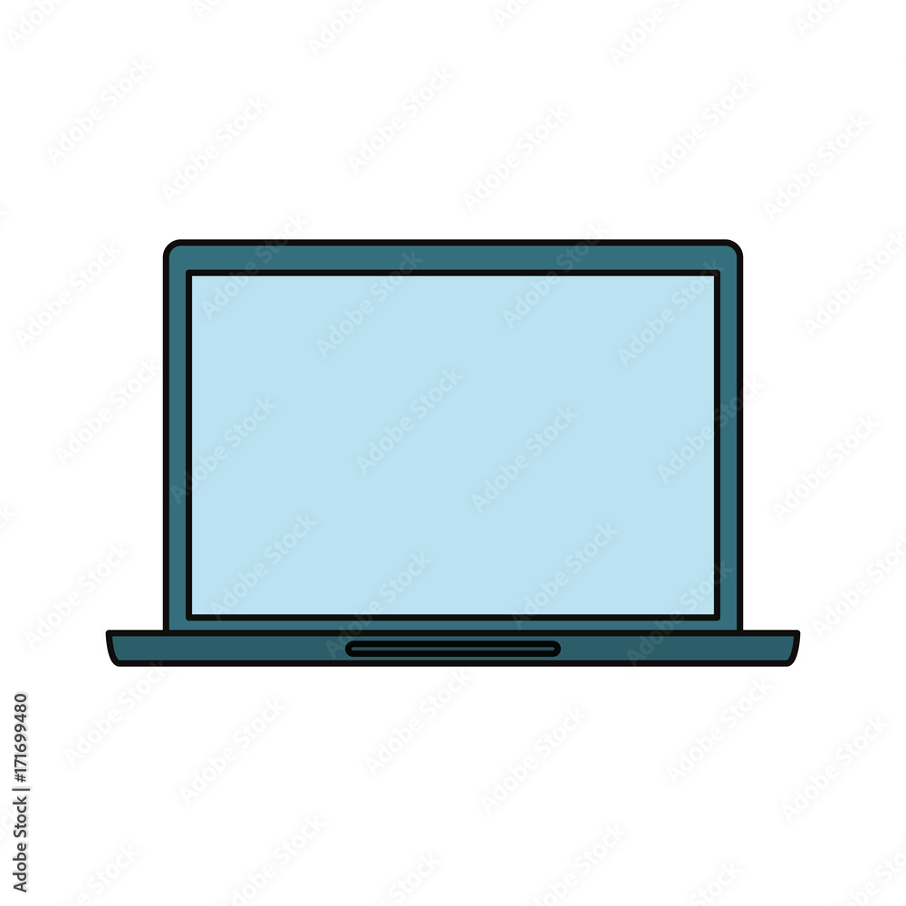 laptop computer icon over white background vector illustration laptop computer icon over white background vector illustration