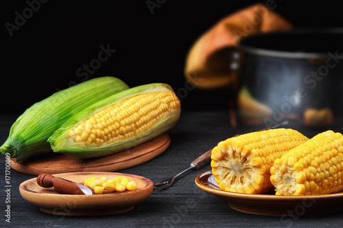 Cooked corn