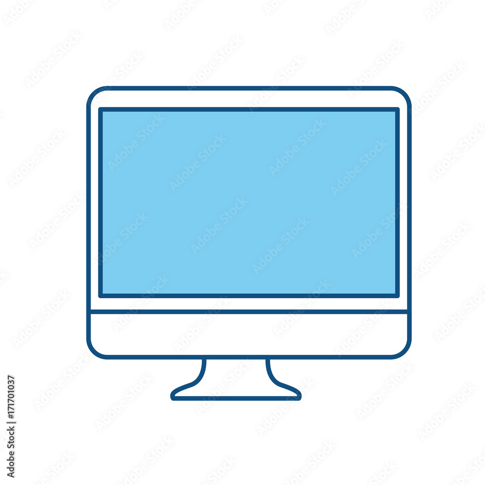 computer icon over white background vector illustration computer icon over white background vector illustration