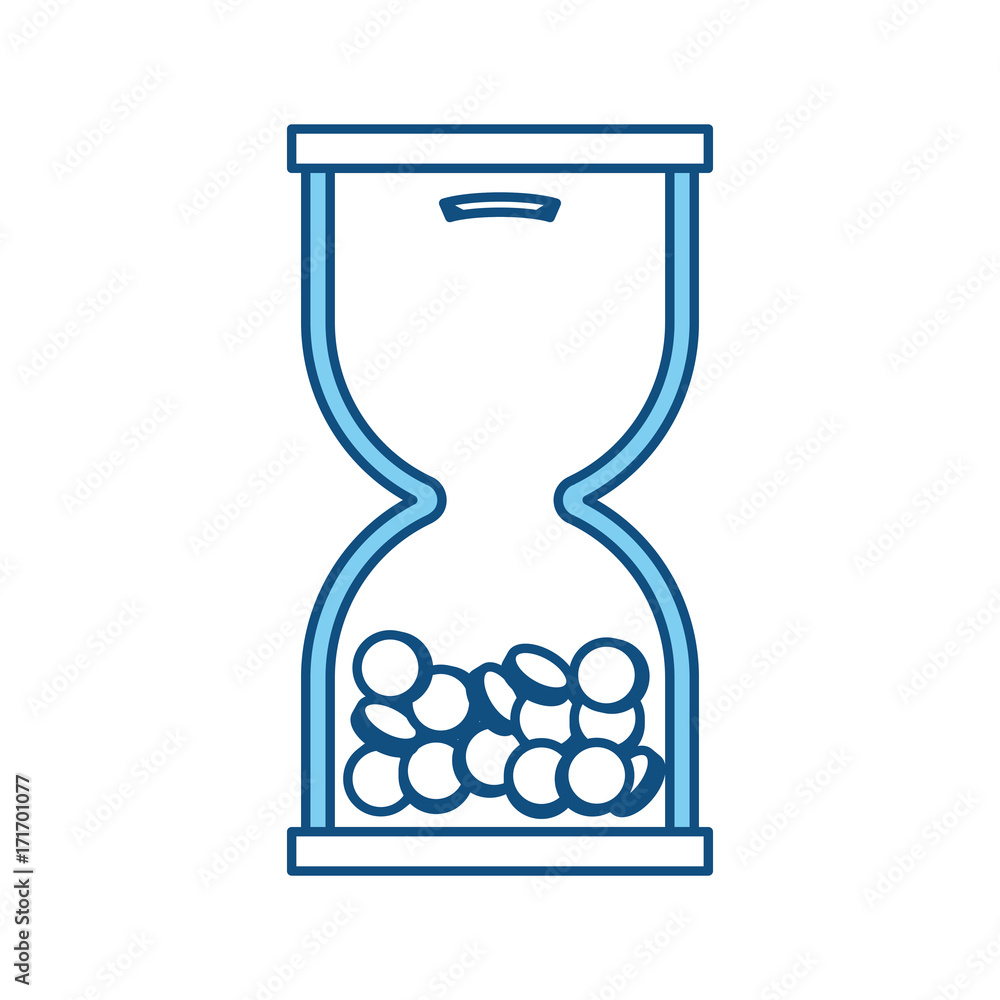 Fototapeta premium hourglass icon image