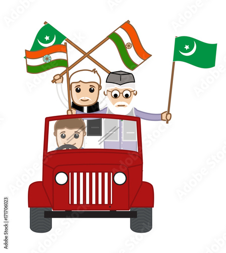 India and Pakistan Political Leaders