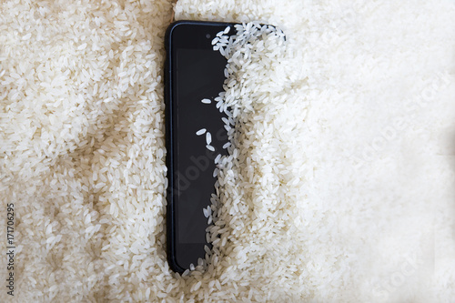 Mobile Phone in Rice