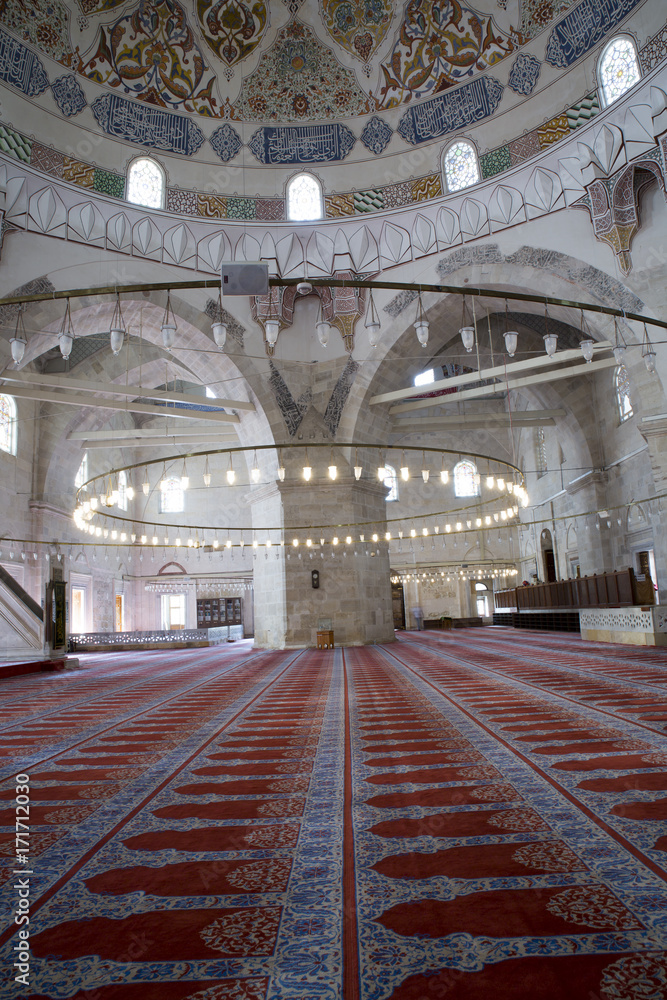 Inside the Islamic Mosque