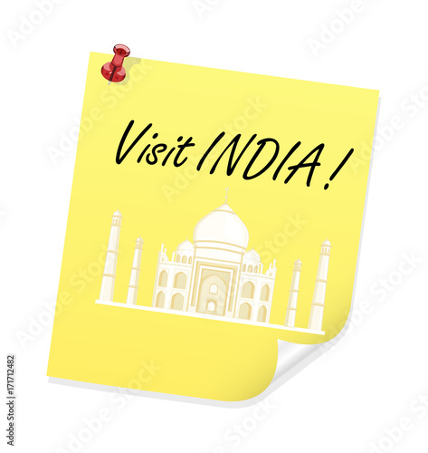 Tajmahal  clip-art vector illustration