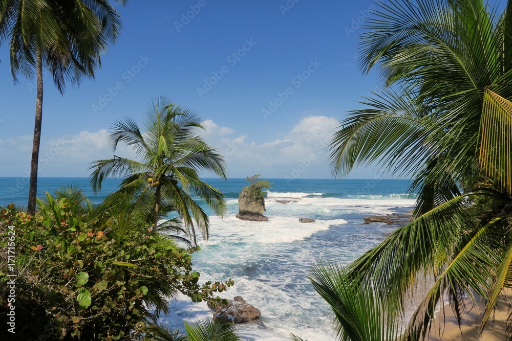 Obraz premium Küste Costa Rica