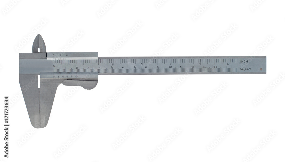 Caliper on white Caliper on white