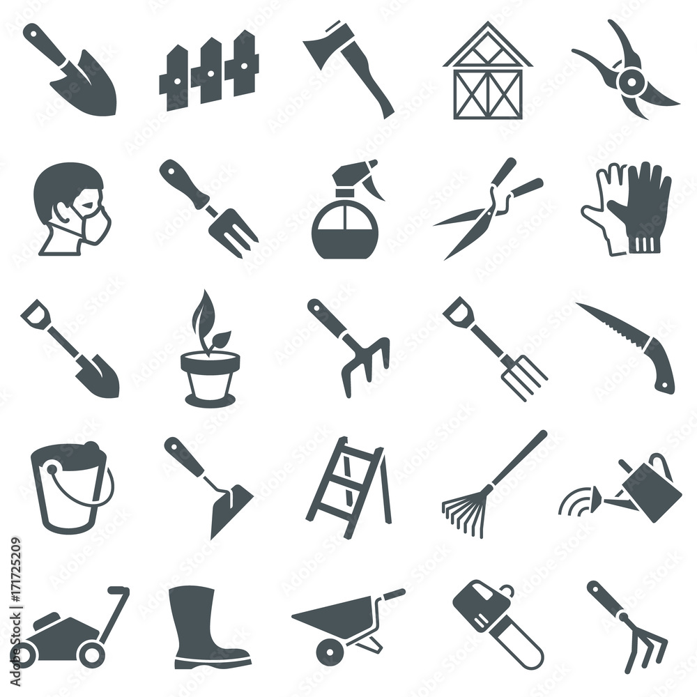 Gardening Icons Gardening Icons